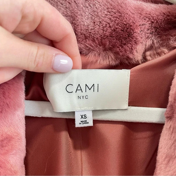 Cami NYC Emmy Faux Fur Coat Null XS - Picture 10 of 12